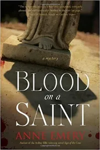 Blood on a saint
