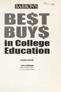 Best buys in college education