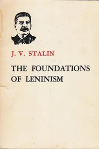 Cover of The Foundations of Leninism by Joseph Stalin