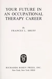 Your future in an occupational therapy career