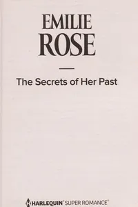 Capa de The Secrets of Her Past por Emilie Rose