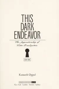 This dark endeavor
