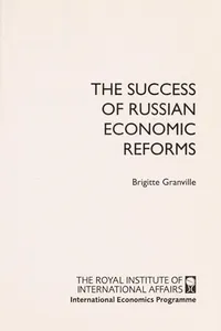 Success of Russian Economic Reforms