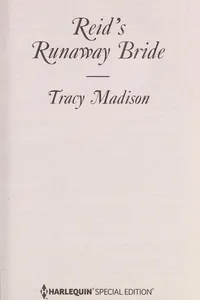 Reid's runaway bride