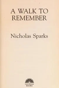 A walk to remember