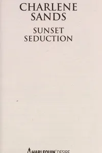 Capa de Sunset Seduction por Charlene Sands