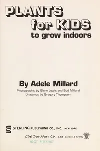 Plants for kids to grow indoors
