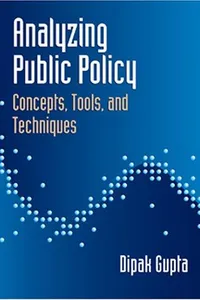 Analyzing Public Policy