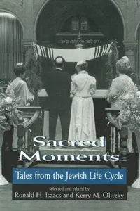 Capa de Sacred moments por Ronald H. Isaacs