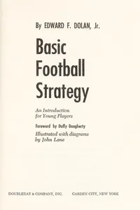 Basic football strategy