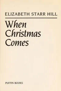 Capa de When Christmas comes