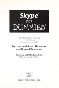 Skype for dummies