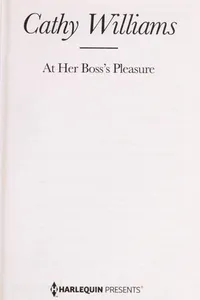 At Her Boss's Pleasure