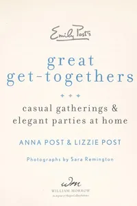 Cover of Emily Post's great get-togethers