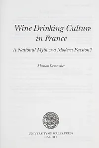 Wine drinking culture in France