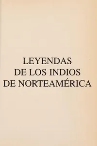 Cover of Leyendas de los indios de Norteamérica by Francisco Caudet Yarza