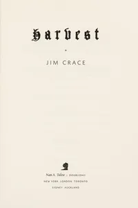 Cover of Harvest