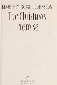 Cover of The Christmas promise