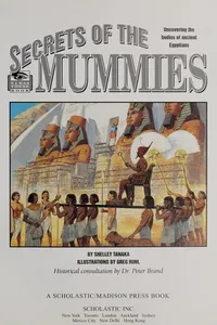 Capa de Secrets of the mummies
