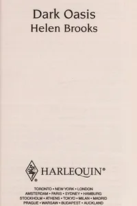 Cover of Dark oasis by Helen Brooks
