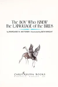 The boy who knew the language of the birds