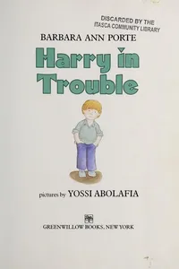 Harry in trouble
