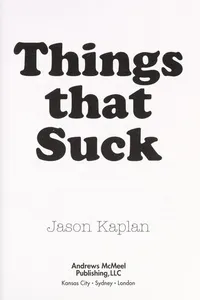 Things that suck