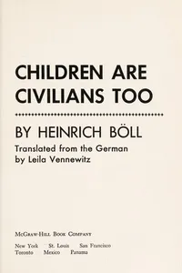 Children are civilians too