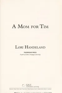 Capa de A Mom For Tim por Lori Handeland