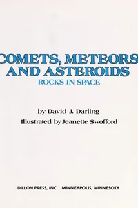 Capa de Comets, meteors, and asteroids