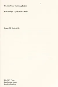 Health care turning point