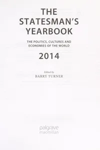 The Statesman's Yearbook