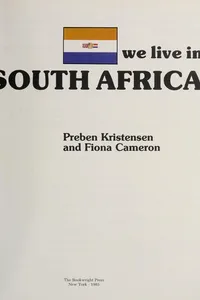 We live in South Africa