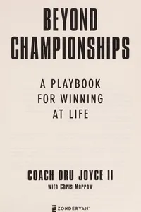 Cover of Beyond championships