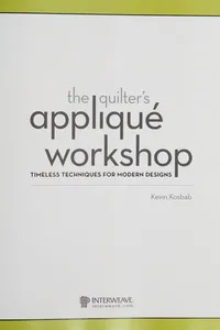 The quilter's applique workshop