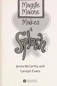 Capa de Maggie Malone makes a splash