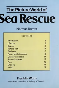 The picture world of sea rescue