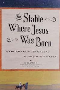 The stable where Jesus was born