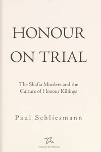 Honour on trial