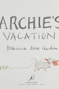 Capa de Archie's vacation