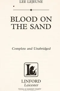 Blood on the sand