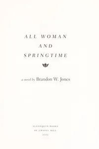 All woman and springtime