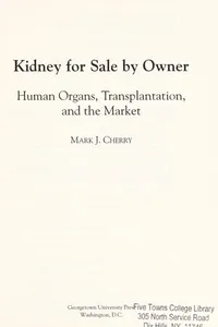 Kidney for sale by owner