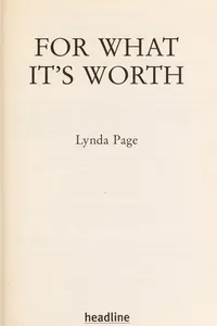 For what it's worth