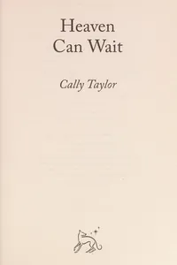 Capa de Heaven can wait por Cally Taylor