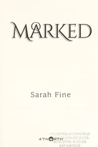 Capa de Marked por Sarah Fine