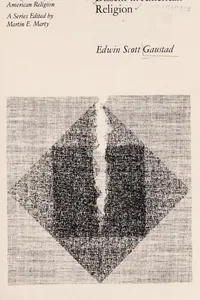 Cover of Dissent in American religion