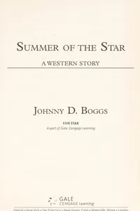 Cover of Summer of the star