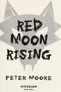 Cover of Red moon rising