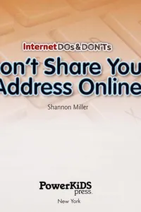 Don't share your address online